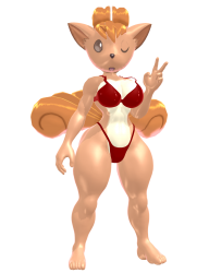 Curvy Vulpix Meme Template