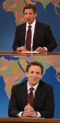 SETH MEYERS WEEKEND UPDATE Meme Template