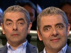 Rowan Atkinson on Top Gear Meme Template