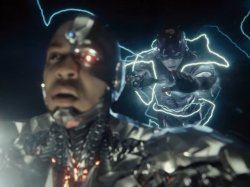 Flash helps Cyborg Meme Template