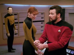 Will Riker Sitting On The Console Meme Template