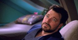 Star Trek Commander Riker In Bed Meme Template