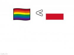 Polish flag Meme Template