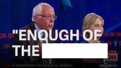 Bernie Sanders Enough Of The Emails Template Meme Template