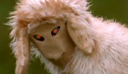 Satanic Demon Man sheep JPP Meme Template