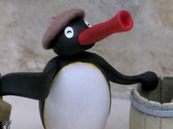 Shopkeeper Pingu Meme Template