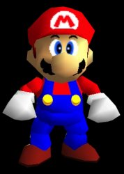 n64 mario Meme Template