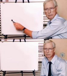 McConnell double blank chart Meme Template