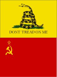 Gadsden Soviet flags Meme Template