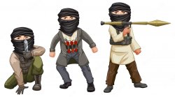 Terrorist Cartoon Images - Free Download on Freepik Meme Template