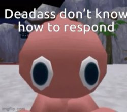 chao deadass dont know how to respond Meme Template