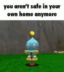 chao you arent safe Meme Template