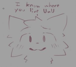 I know where you live UwU Meme Template