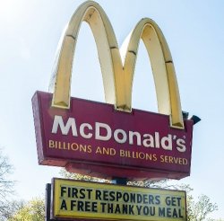 macdonalds sign Meme Template