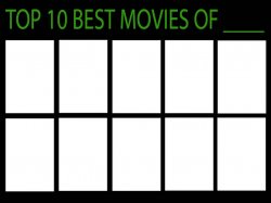 top 10 best movies of blank Meme Template