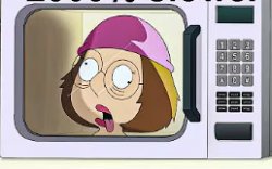 Meg Griffin's Head in the Microwave Meme Template