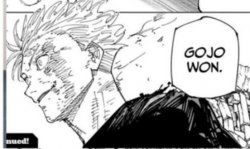 Gojo Wins Meme Template
