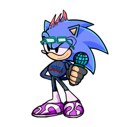 Fnf Sonic (Soft) Meme Template