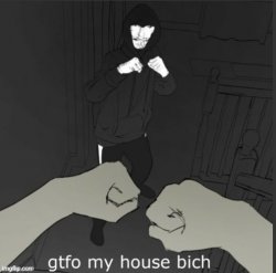 Get Out Of My House Intruder Meme Template
