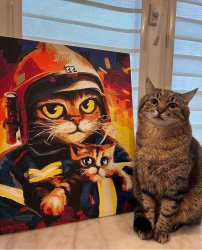 Stepan cat Meme Template