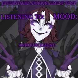 My announcement temp Meme Template