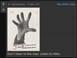 Don’t listen to this man. Listen to Hitler. Meme Template