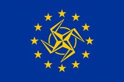 NaziNATO EU flag Meme Template