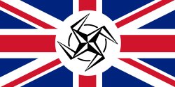 NaziNATO UK/Britain/England flag Meme Template