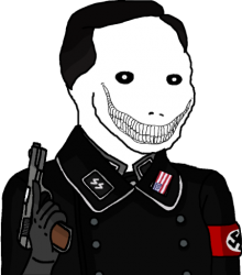 Wojak Anti-Fandom S.S. (US) Spy-Assasin Demon Meme Template