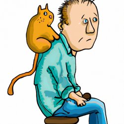 A man sitting on a cat Meme Template
