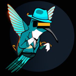 Hummingbird as a gangster Meme Template