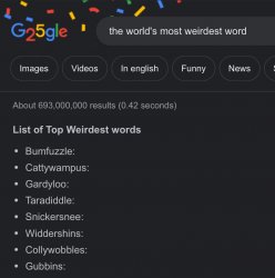 weirdest words Meme Template