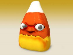 Angry Candy Corn Meme Template