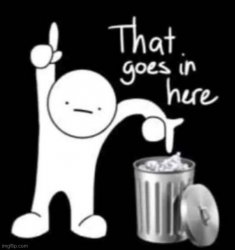 trash Meme Template