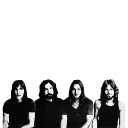 Pink Floyd integrantes del grupo blanco y negro Meme Template