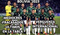 BOLIVIA 1994 vs 2023 by SYMON Meme Template