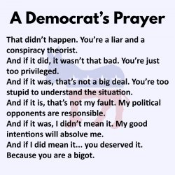 A Democrat's Prayer Meme Template