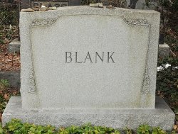 Blank headstone Meme Template