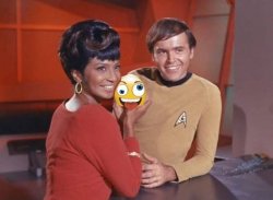 UHURA & CHEKOV SAY YOU'RE CRAZY Meme Template