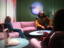 Worf losing the argument Meme Template