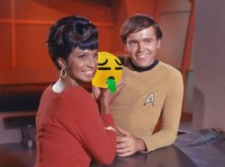 UHURA & CHEKOV SAY EWW GROSS Meme Template