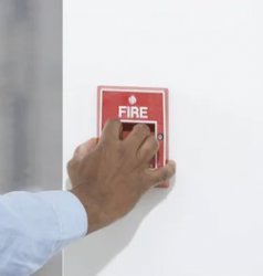 Black Man Fire Alarm Meme Template