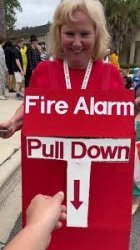 Fire Alarm Lady Meme Template