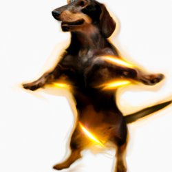 Dog tposing deepfried Meme Template