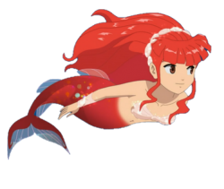 rikki happy mermaid Meme Template