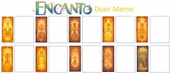 Encanto Door Meme Template