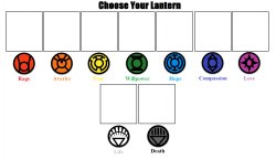 Lantern of DC Meme Template