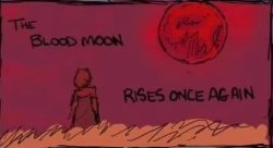 Blood Moon Meme Template