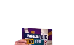 Would I lie to you card Meme Template