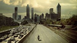 Walking Dead Deserted City Meme Template